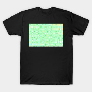 The green forest, illusional design T-Shirt